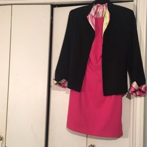 Two piece suit dress